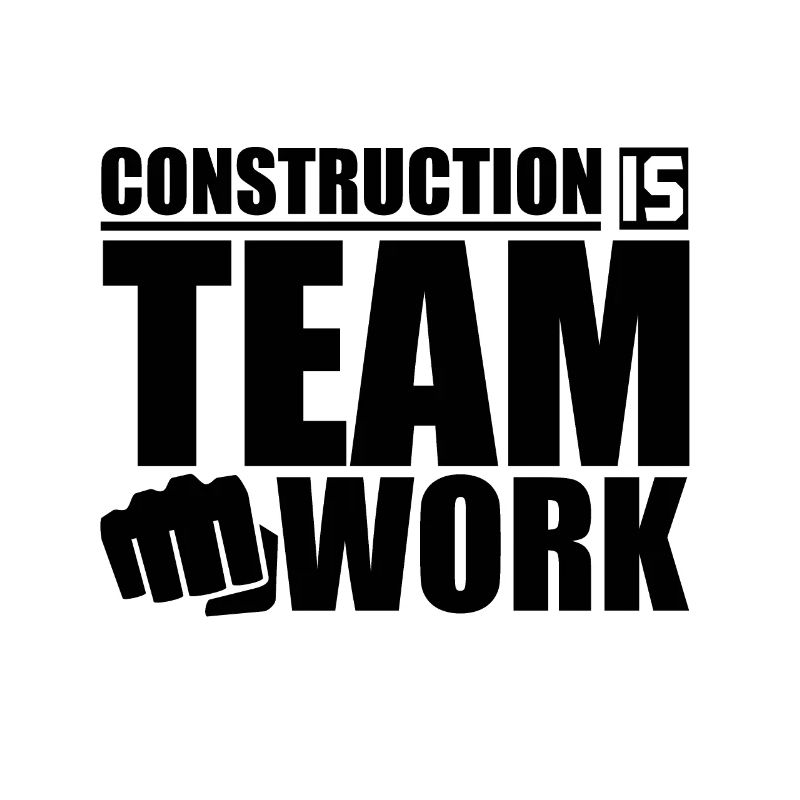 Excavator Construction worker Construction site Construction worker Construction