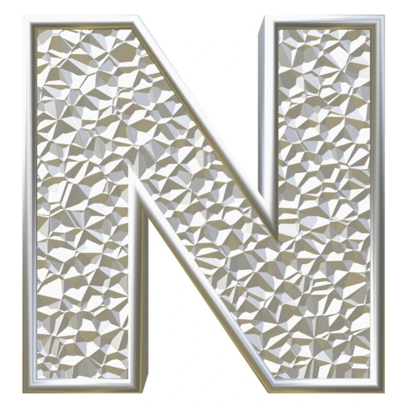 N, lettre, lettre N, initiale, initiale N, monogramme,
