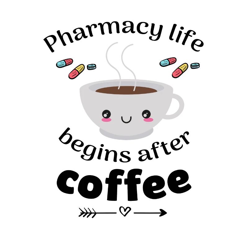 Pharmacist pharmacy student coffee lover
