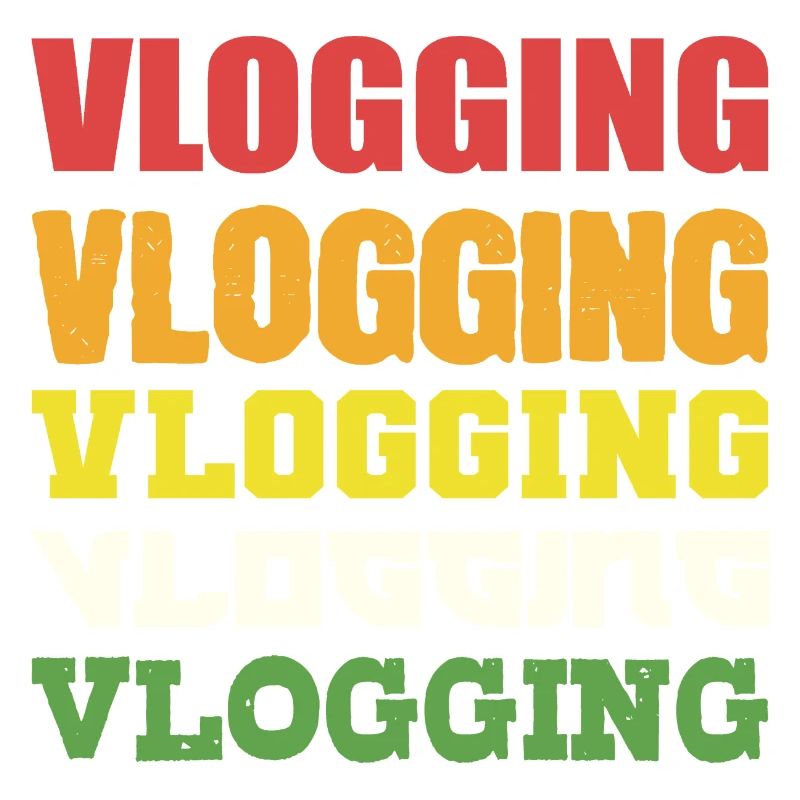 VLogging Vlogging Vlogging. Cadeau Vlogger alimentaire