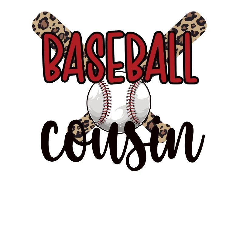 Stolzer Baseball-Cousin Eines Baseballspielers