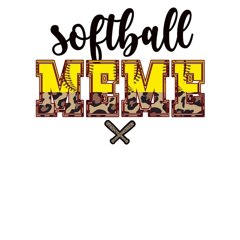 Meme Oma Eines Softballspieler Softball Meme