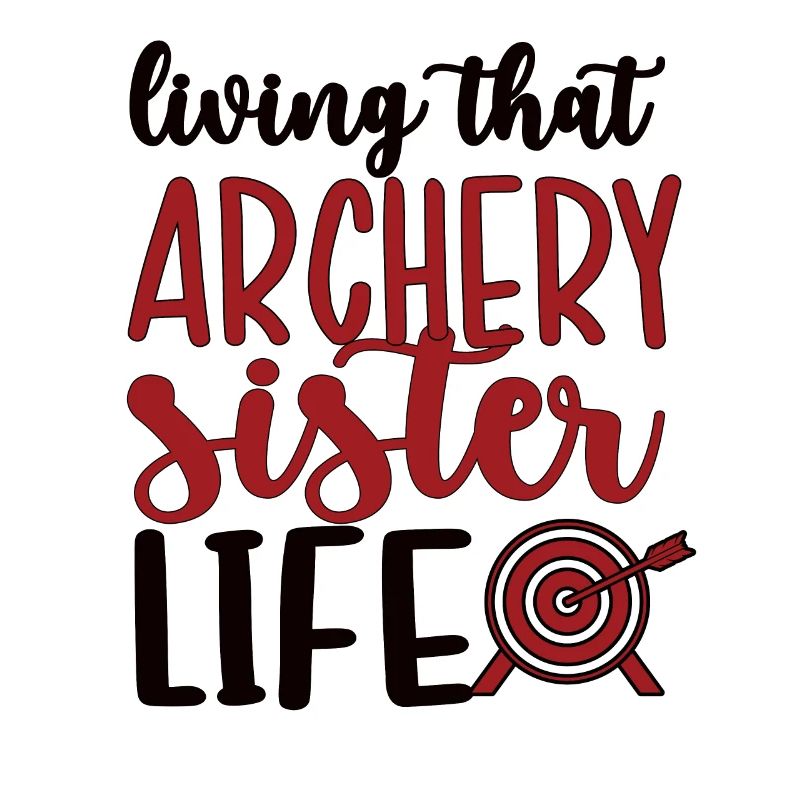 Bogenschießen-Schwester Bogenschützen Schwester