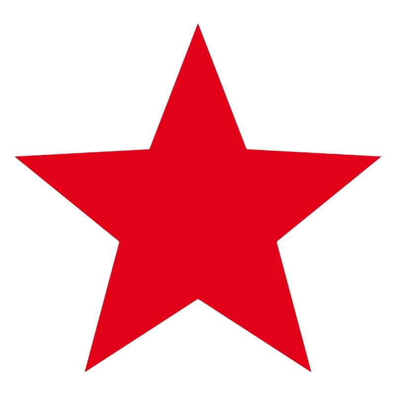 stjärna starburst röd present