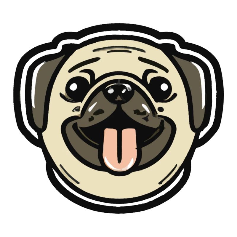 Mops Hund Geschenkidee