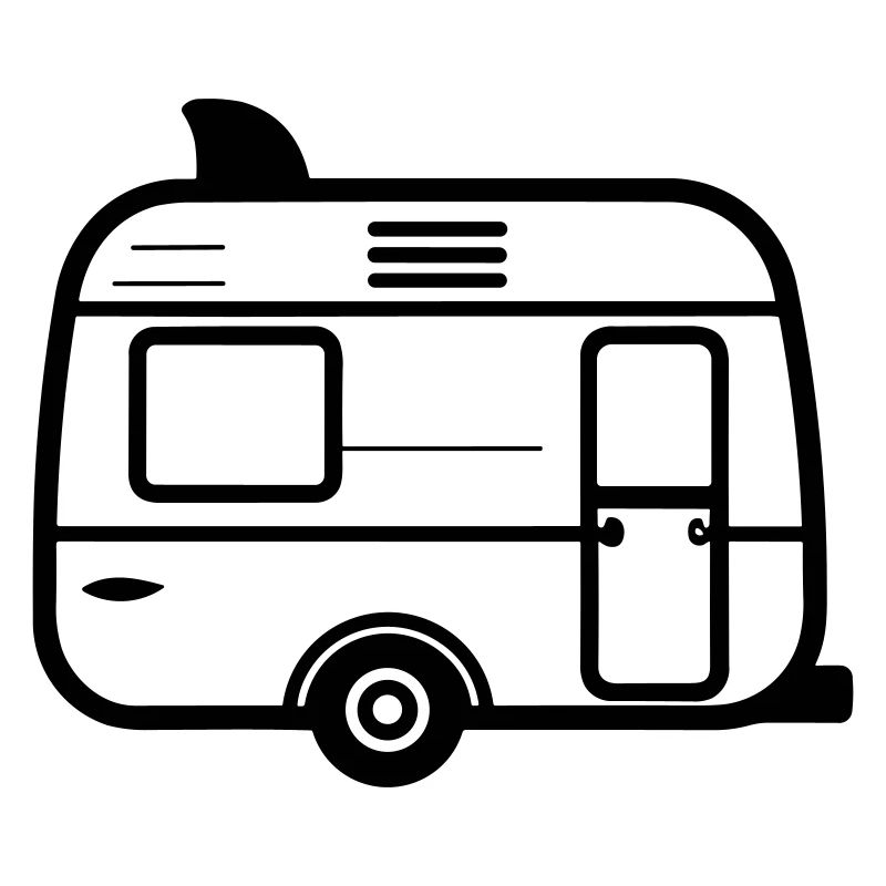 Kleiner Wohnwagen