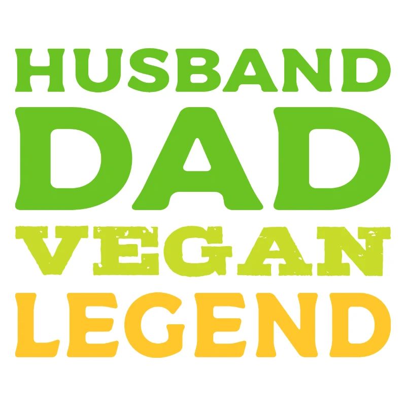 Ehemann Dad Vegan Liebender Ehemann Geschenk