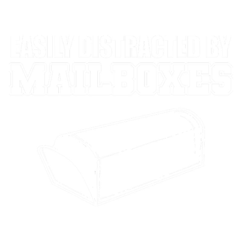 Distracted by mailboxes Clerk Gift