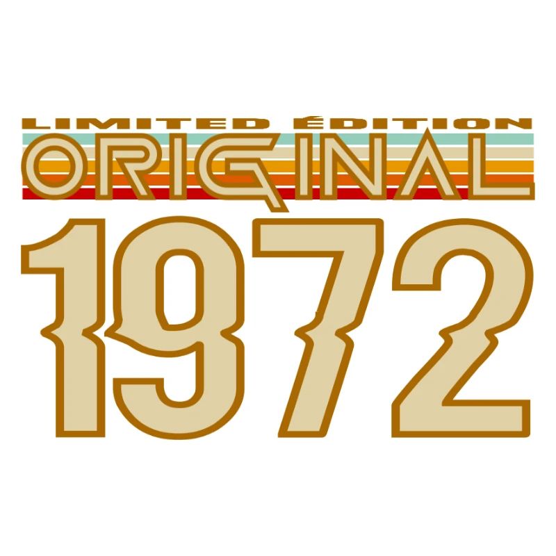 Logo Retro 1972 Original