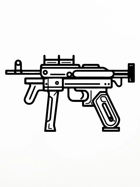 submachine gun