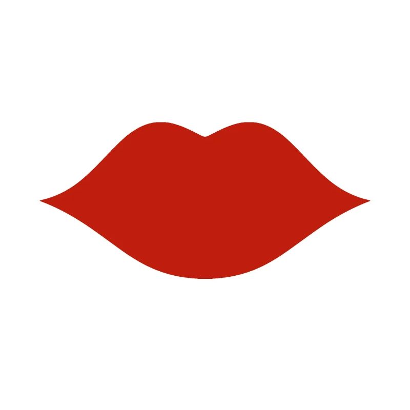 Lippen rot
