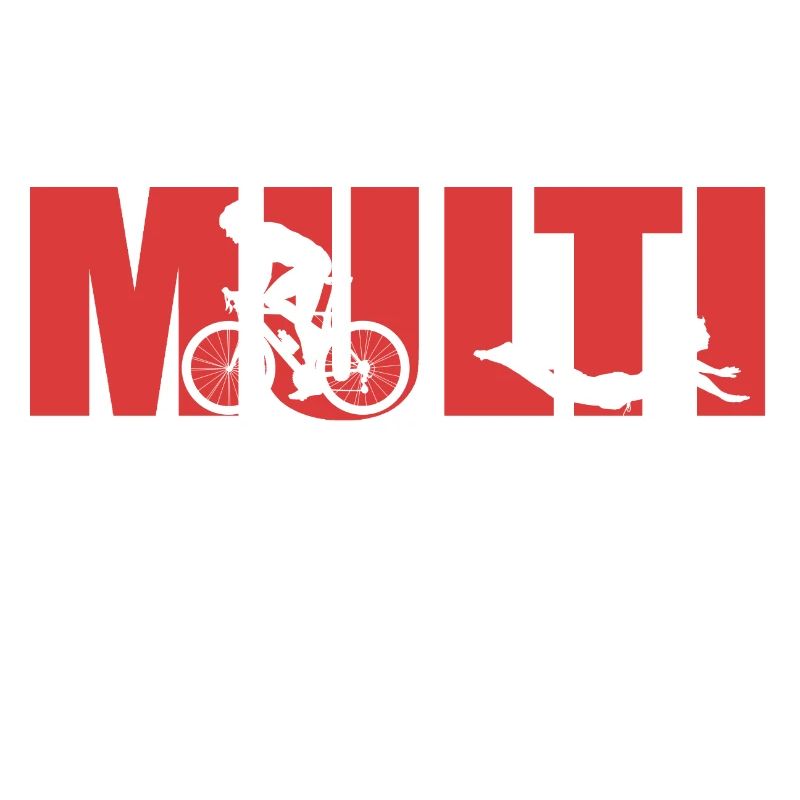 Multitasking Radfahrer Gift