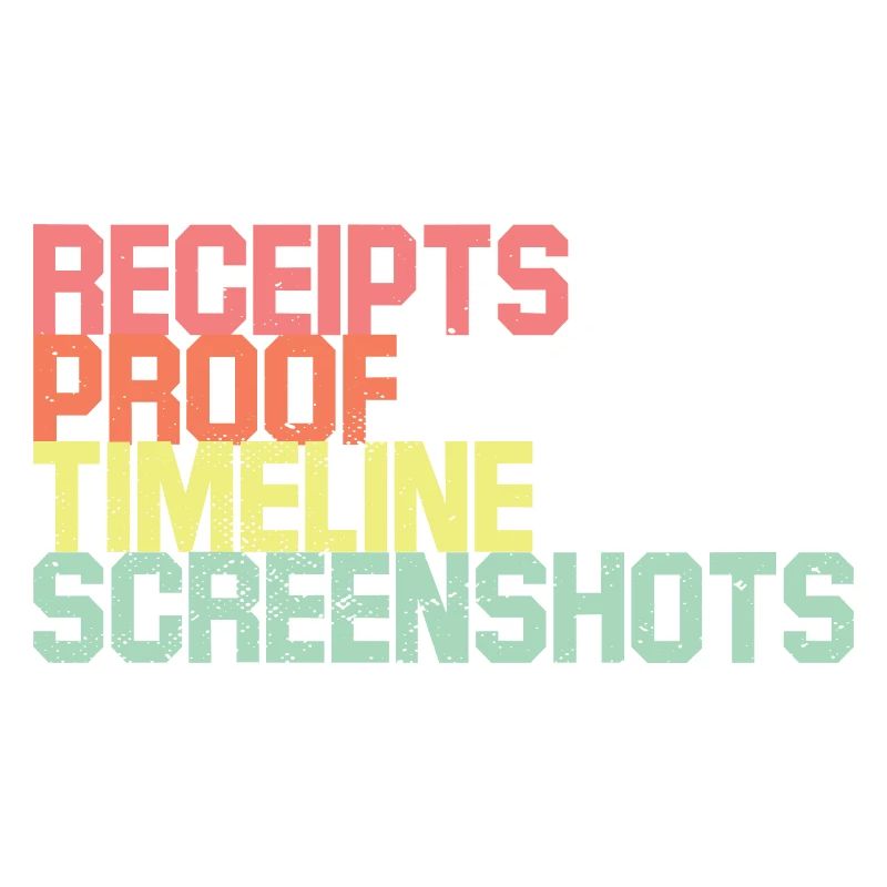 Receipts Timeline Screenshot Witty Retorts Snappy