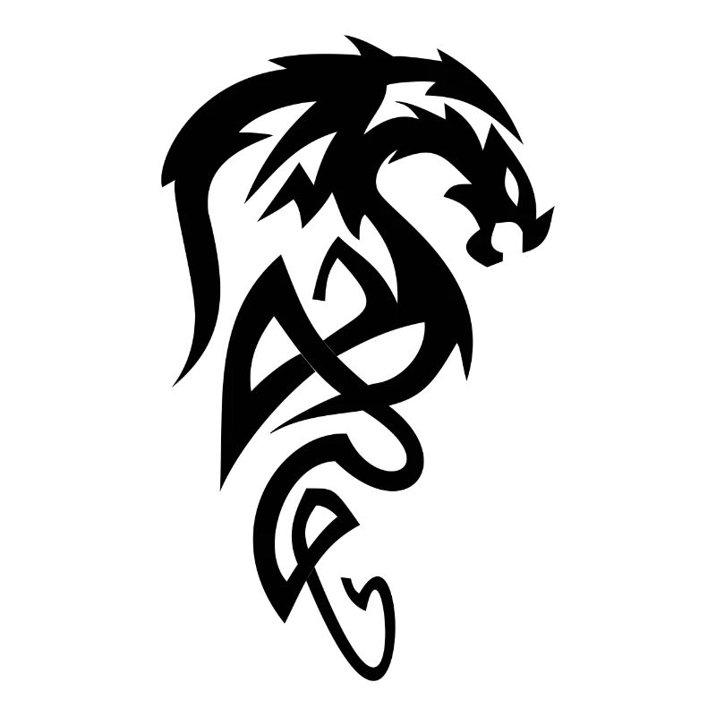 Abstrakter Drachen