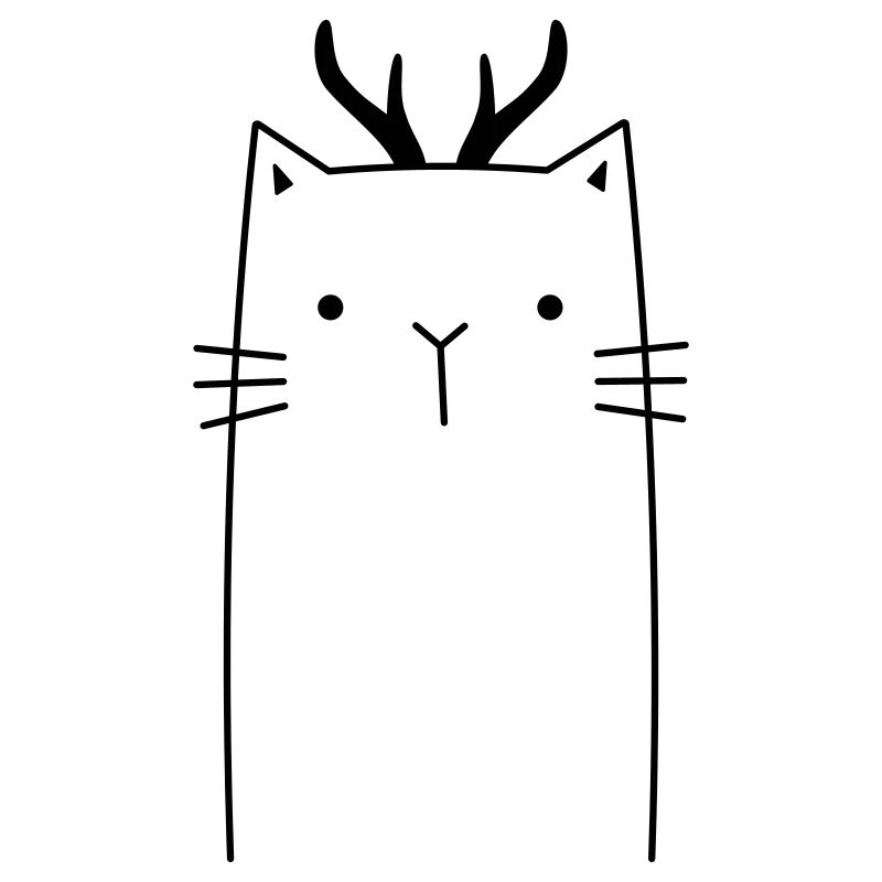 Weihnachts Katze