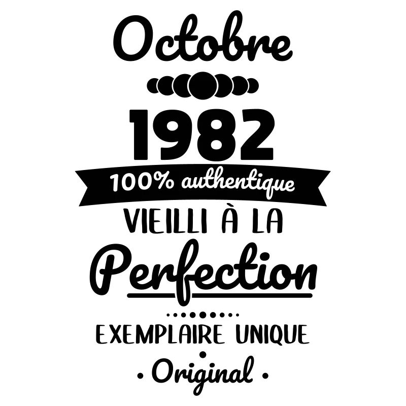 Anniversaire 40 ans - Octobre 1982 Original