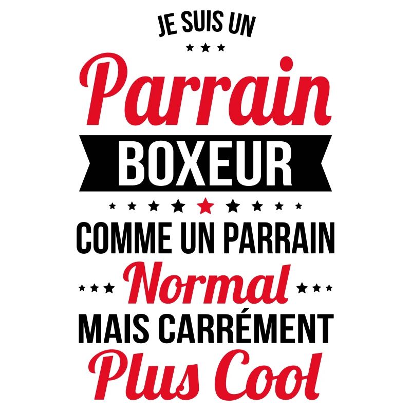 Parrain boxeur comme parrain normal plus cool