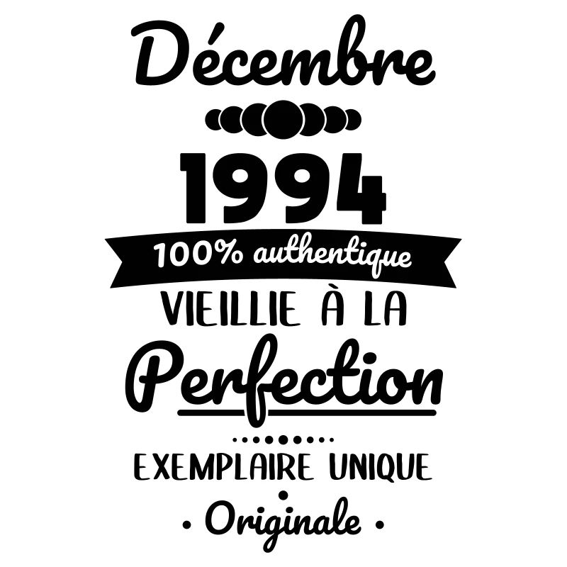 Anniversaire 30 ans - Décembre 1994 Originale