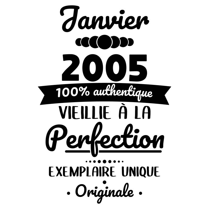 Anniversaire 20 ans - Janvier 2005 Originale