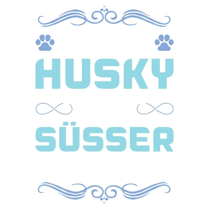 husky hund spruch