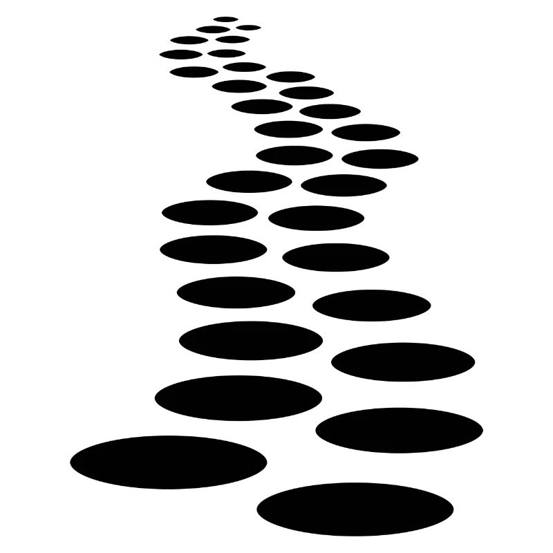 foot imprint path path line line row art pun