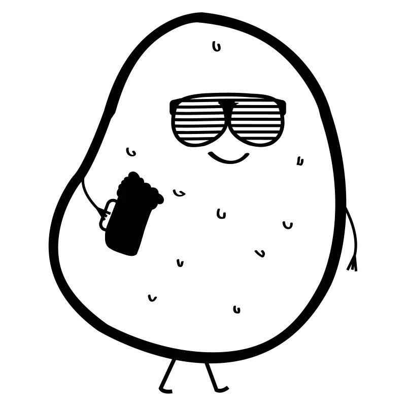 kartoffel mit bier