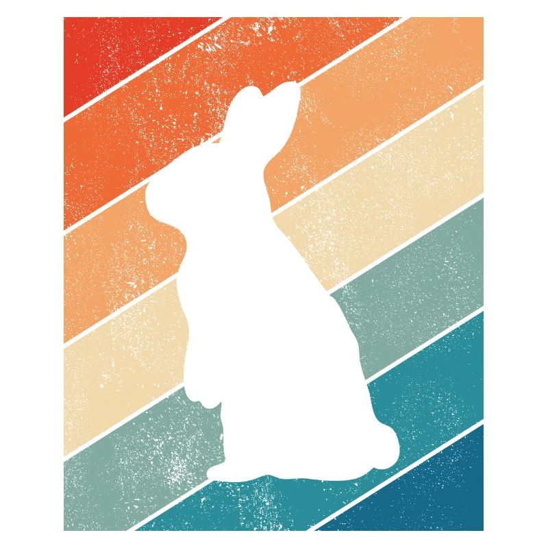 Rabbit Easter Retro Gift