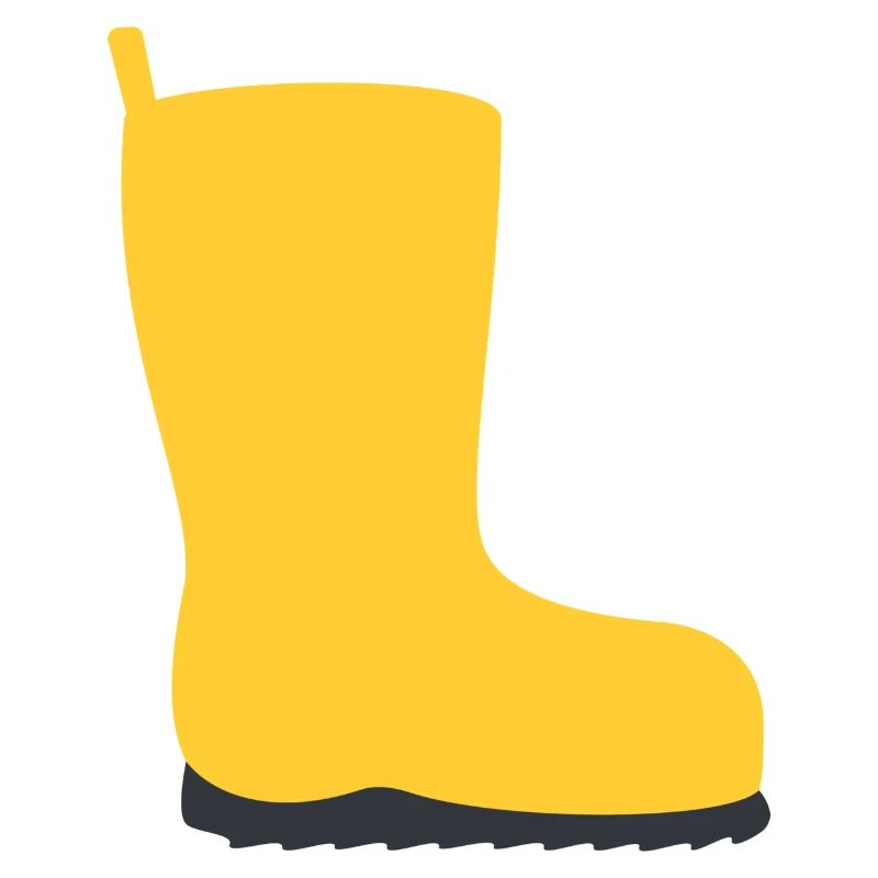 rubber boot