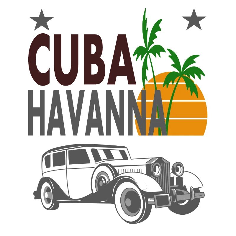Cuba Havana Cuba Caribbean Oldtimer Gift Idea