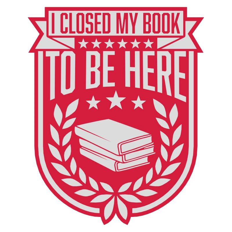 I closed my book