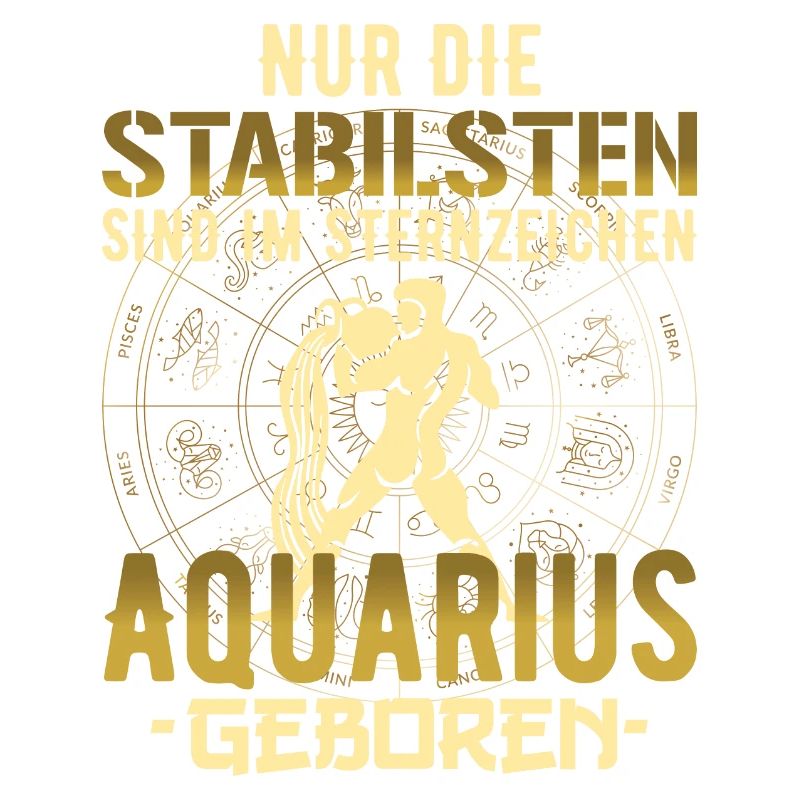 Sternzeichen stabil Aquarius Geschenk