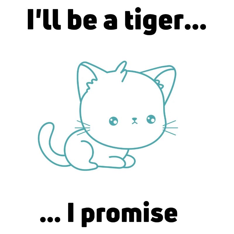 Sei ein Tiger