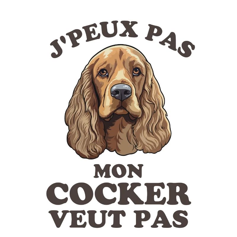 Mon cocker veut pas