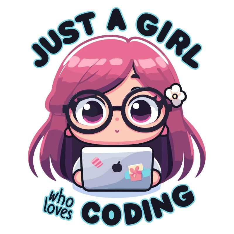 EINFACH EIN MÄDCHEN, DAS DAS PROGRAMMIEREN LIEBT