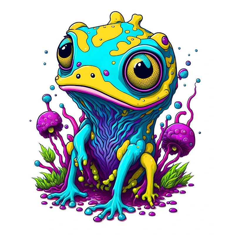 Trippy Frog 01