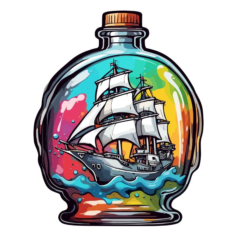 Ship in a Bottle / Message in a Bottle / Ahoy / Anchor