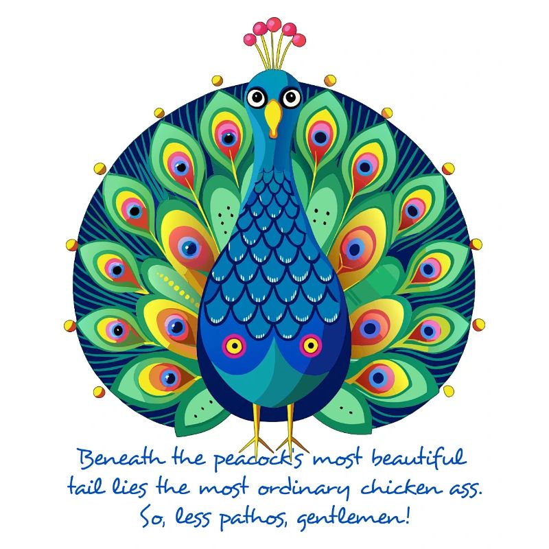 Pathetic Peacock