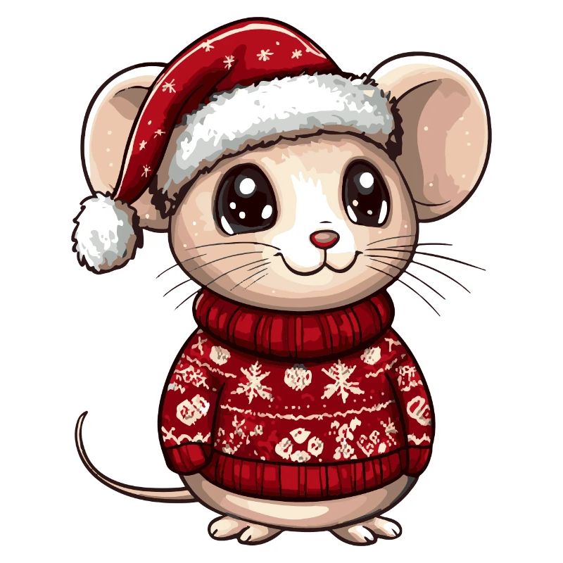 Mouse Christmas Comic