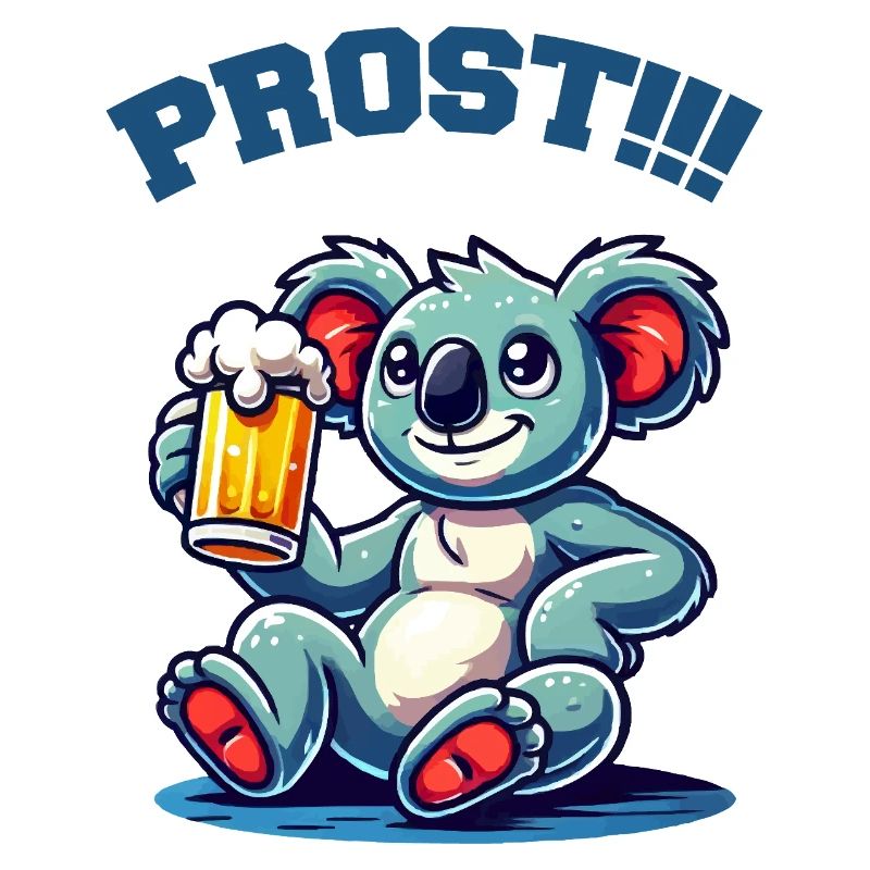 Koala Bear Beer Comic