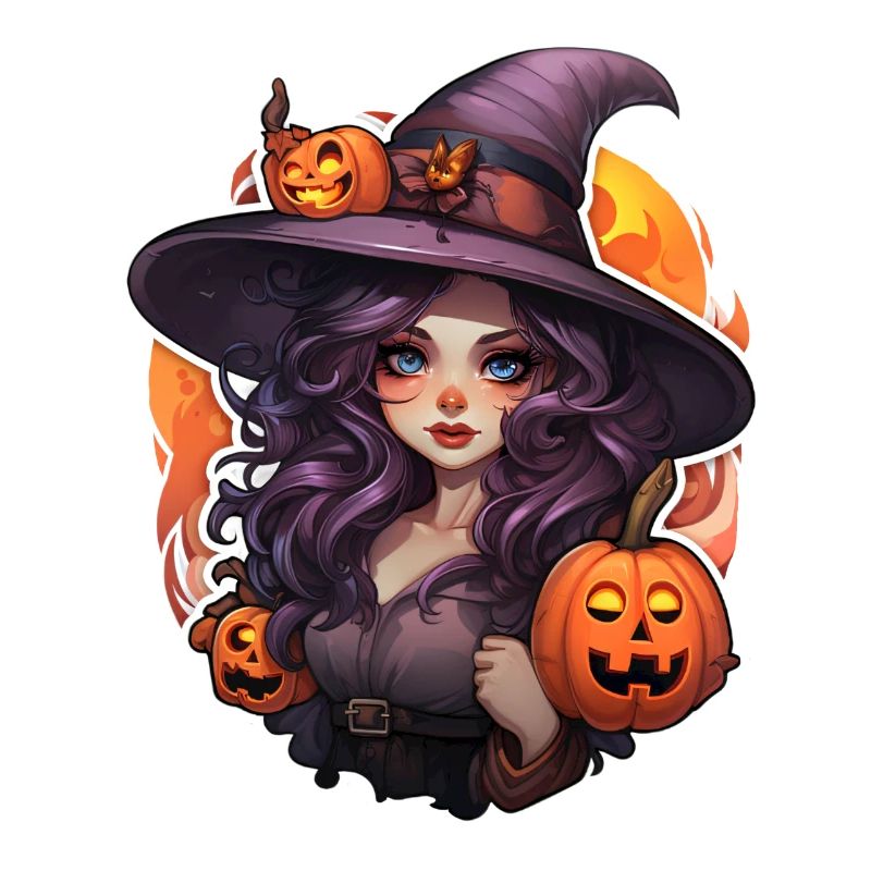 Sorcière d’Halloween 3