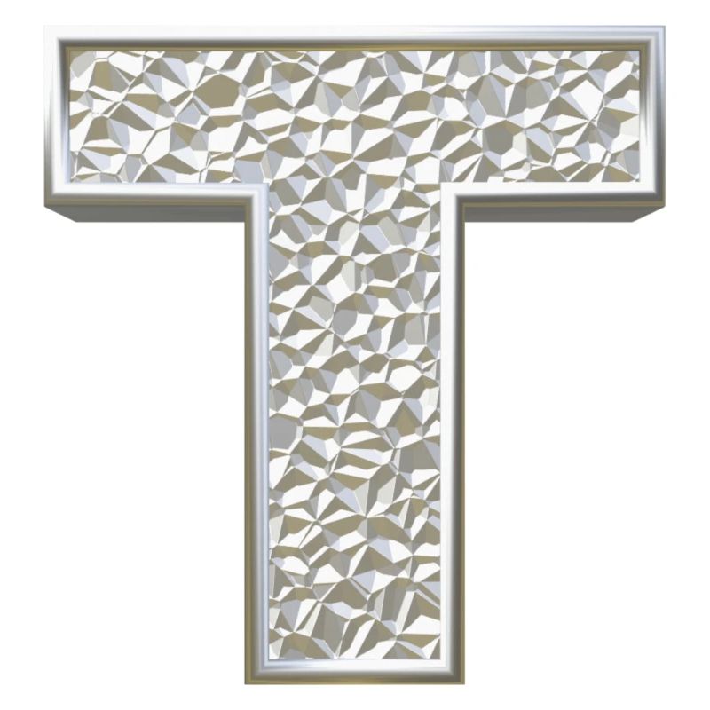 T, lettre, initiale, monogramme,