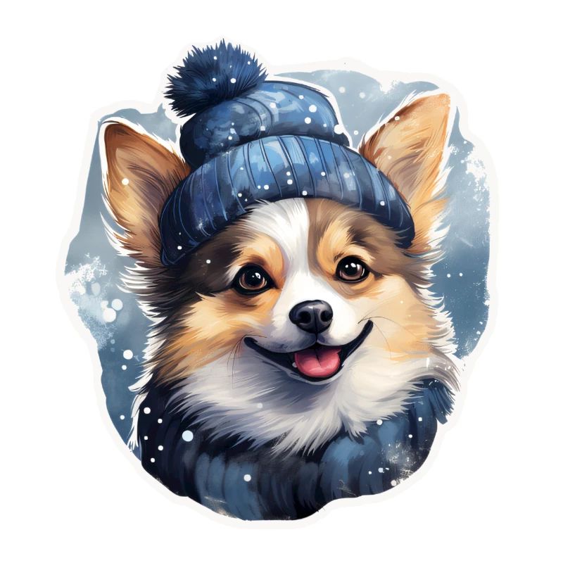 Winterfreuden mit Papillon