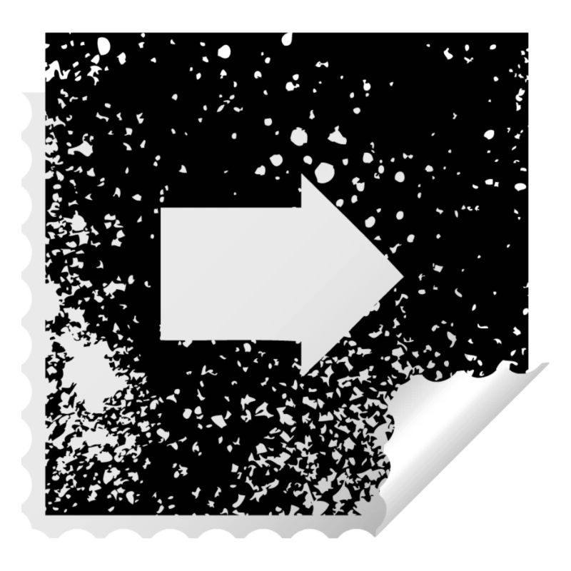 Sticker Pfeil