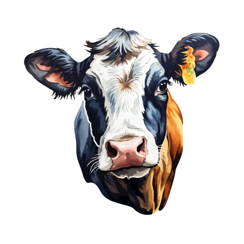 Kuh Milchkuh Holstein