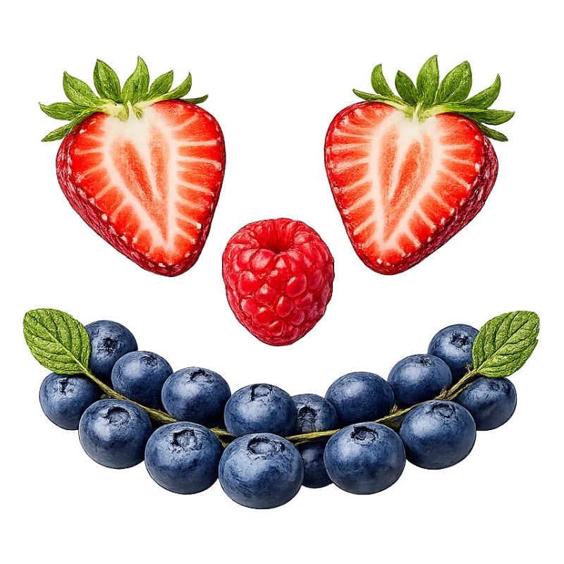Beeren Gesicht