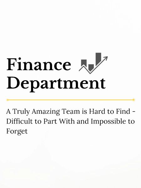 Wertsteigerungsgeschenk der Finanzabteilung
