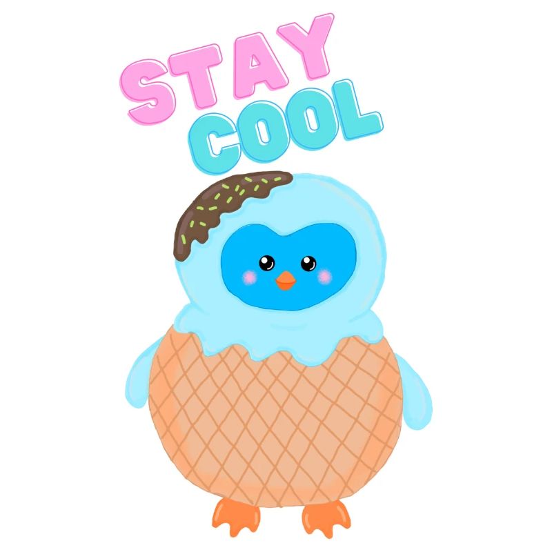 Stay cool Eiscreme Pingu