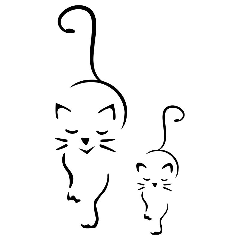 Katzen- & Kätzchen Motiv