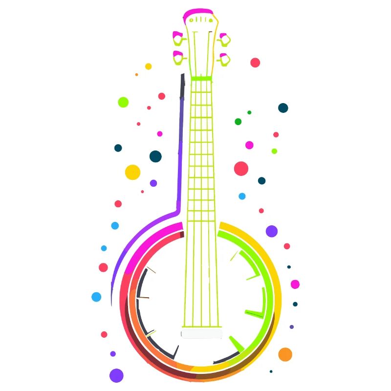 Banjo Cartoon Stil