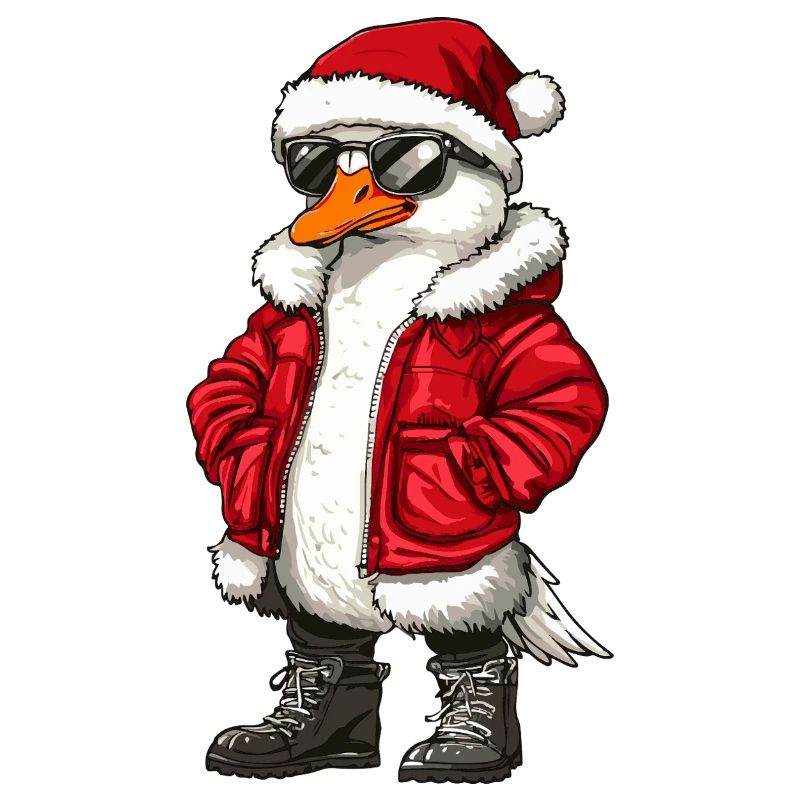 Gans Weihnachten Winter